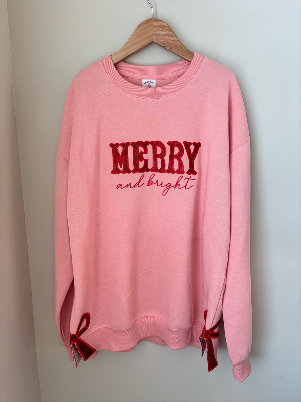 "Merry and Bright" Crewneck Sweatshirt